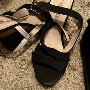 Cute little black heels